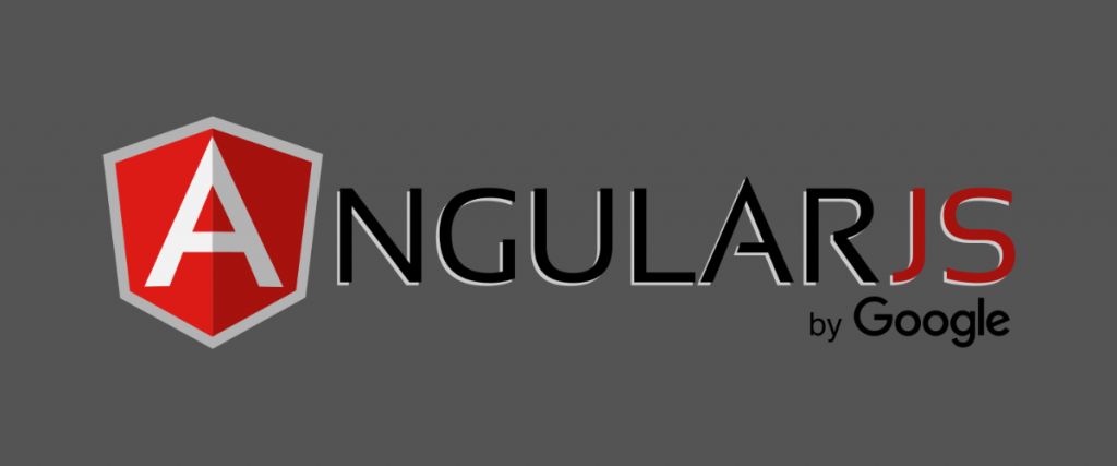 logo angularjs 1024x427 - 12 Frameworks e Bibliotecas JavaScript Mais Utilizados no Mercado