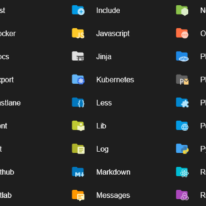 Pacotes de Ícones Para Visual Studio Code