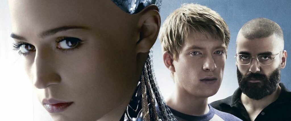 12 Filmes Sobre Tecnologia Que Todo Programador Deveria Assistir Ex Machina 1024x427 - 12 Filmes Sobre Tecnologia Que Todo Programador Deveria Assistir