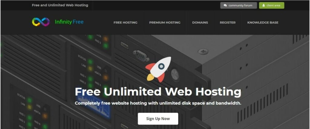 Hospedagem de Site GRÁTIS: Confira as 12 Melhores Opções infinityfree 1024x427 - Hospedagem de Site GRÁTIS: Confira as 12 Melhores Opções