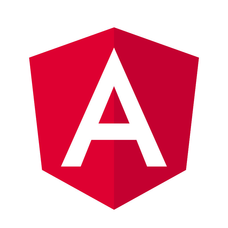 Angular logo - 12 Melhores Frameworks Para Desenvolvimento Web