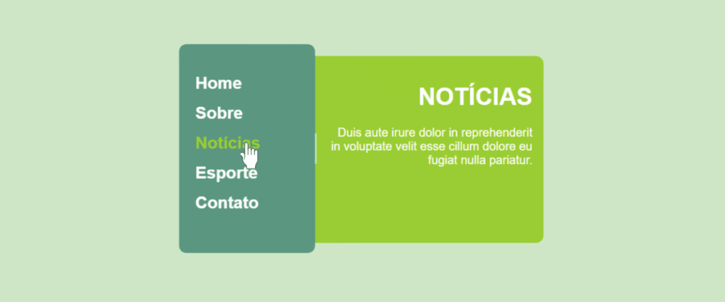 Como Criar Menu Deslizante com CSS3 e HTML5