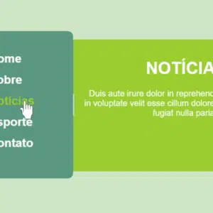 Como Criar Menu Deslizante com CSS3 e HTML5