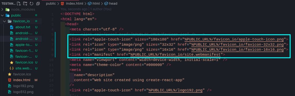 Inserindo o favicon no seu site com React