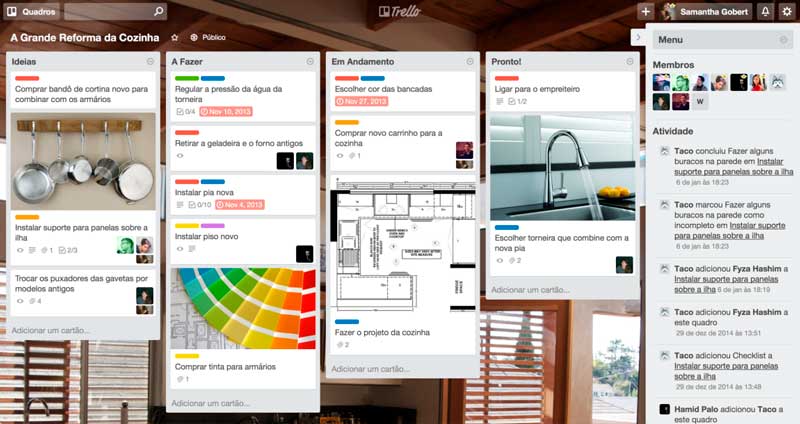 Trello uma das Melhores Ferramentas de Gerenciamento de Projetos para Devs