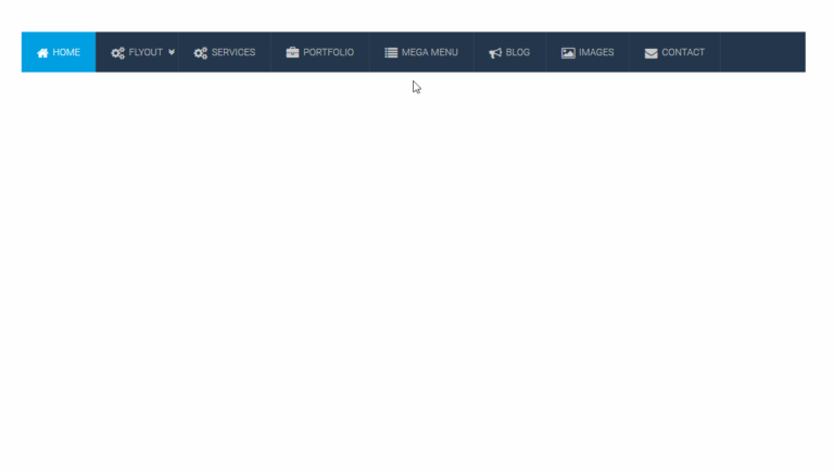 25 Menus Responsivos em HTML e CSS [GRATUITOS]