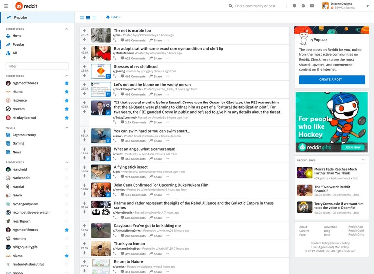 Reddit é uma rede social que funciona como um agregador de conteúdo para tirar suas dúvidas de programação