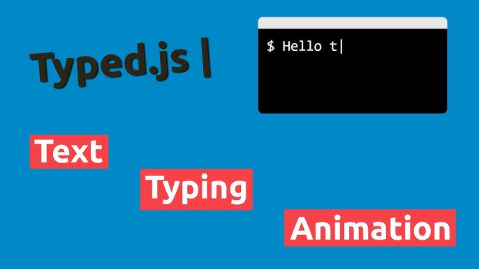 Bibliotecas de Animação em JavaScript: Confira as 10 Melhores Typedjs - Bibliotecas de Animação em JavaScript: Confira as 10 Melhores